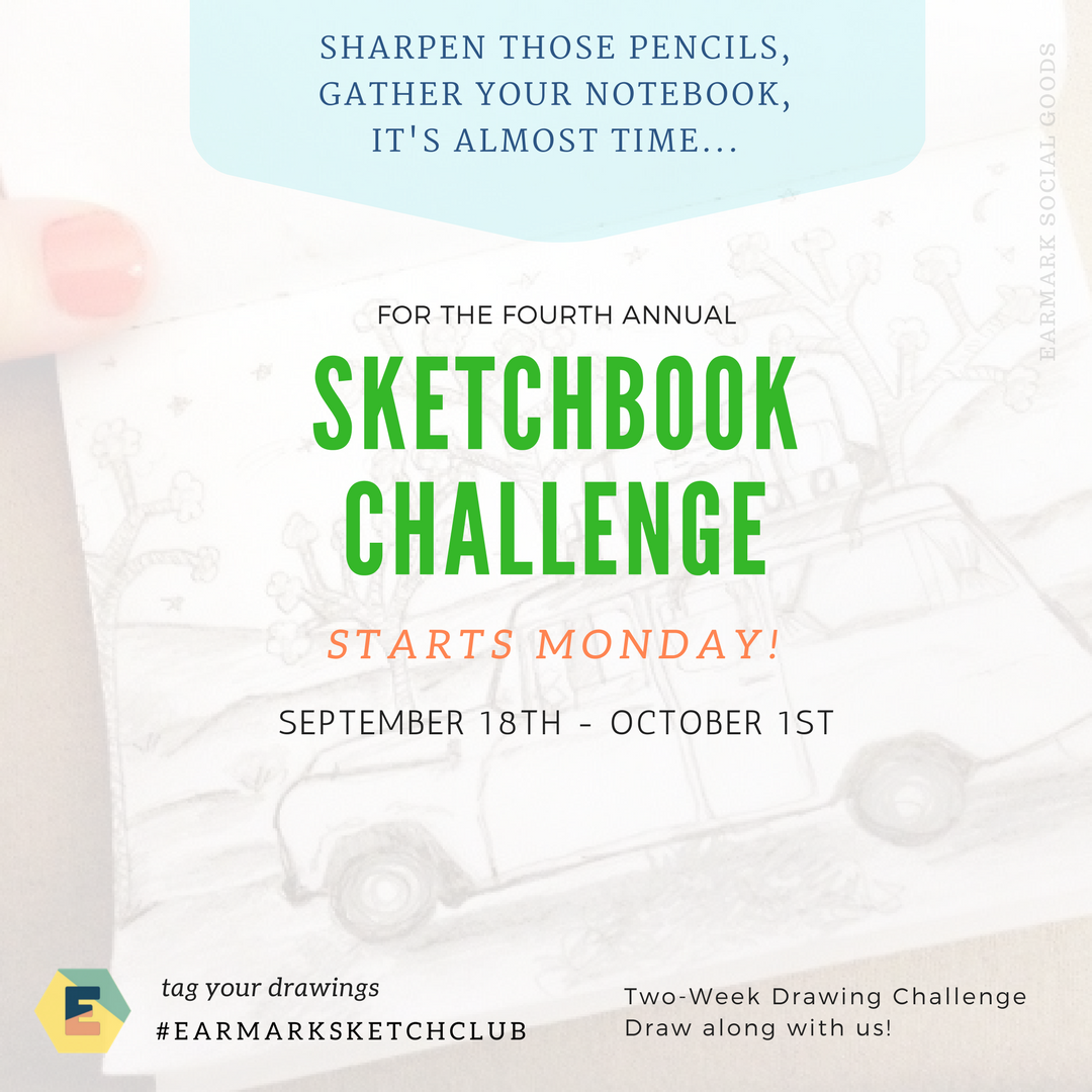 4th Annual Earmark Sketchbook Challenge 2017